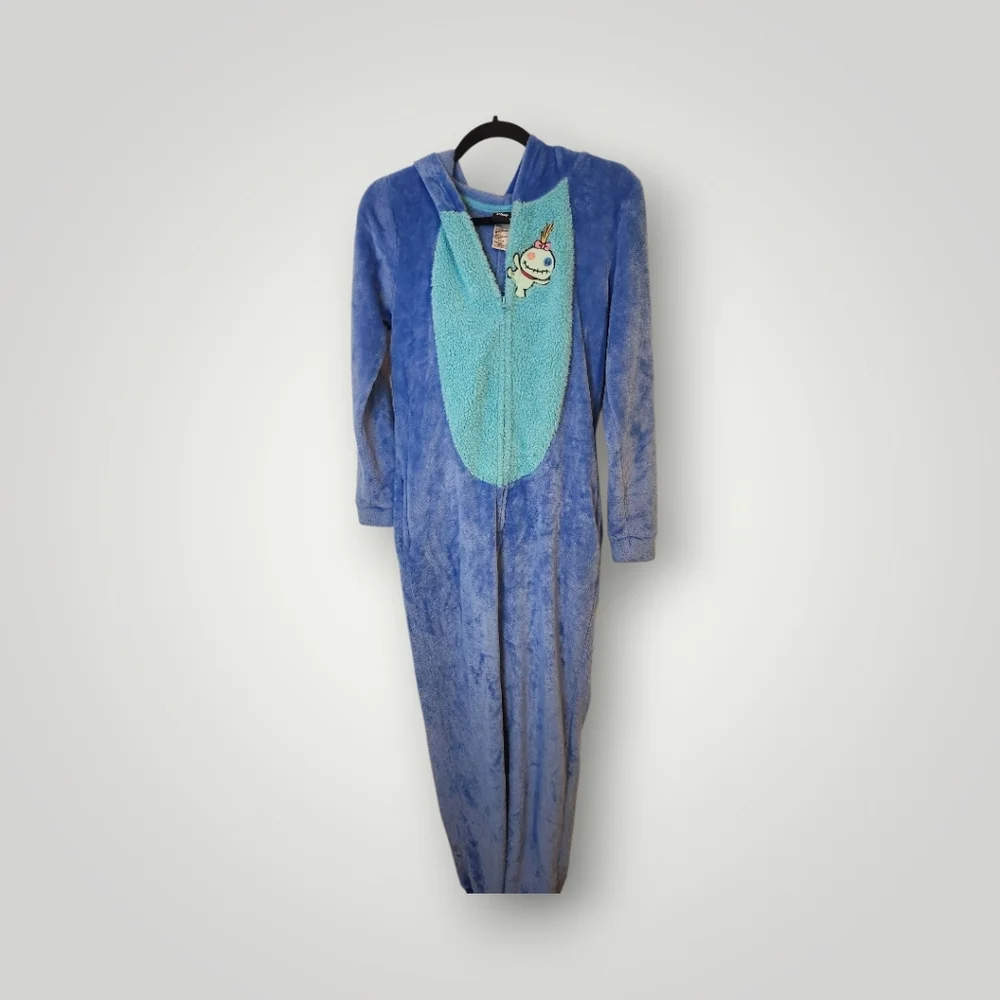 Disney Lilo & Stitch Unisex Adult One Piece Halloween Costume Size S Pajama - Picture 2 of 15